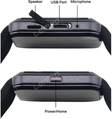 SG Bluetooth(Black 1400) Black Smartwatch (Black Strap) 