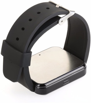 Qtec SWU8 Smartwatch (Black Strap) 