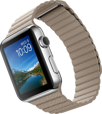 apple watch stone leather loop