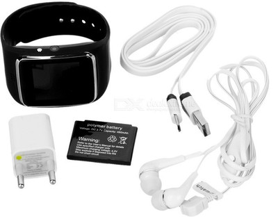 Jas Hi Watch Smartwatch (Black Strap) 