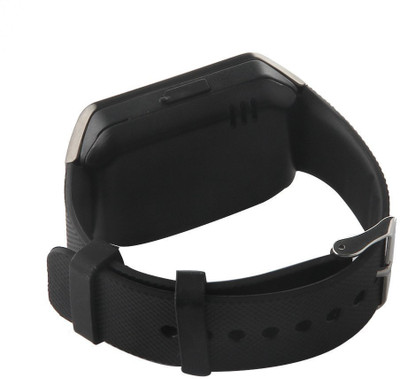 NoWhereElse ™ Bluetooth Smart Camera Sim Watch for Andriod iOS Black Smartwatch (Black Strap Free Size) 