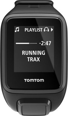 TomTom Spark Music Black Smartwatch ((Black, Large)) 