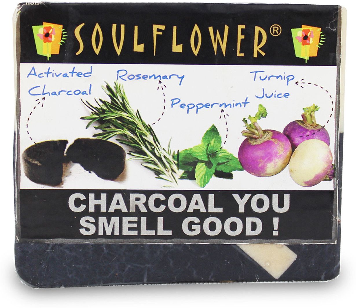 Soulflower Charcoal You Smell Good Soap Price in India, Buy