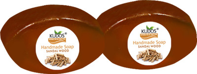 Kudos Ayurvedic Handmade Sandal Wood Soap X2 Pack Kudos Ayurvedic Handmade Sandal Wood Soap X2 Pack