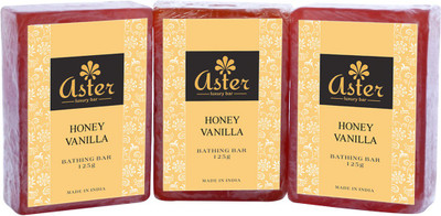 37% OFF on Aster Luxury Honey Vanilla Premium Bathing Bar - Set of 3 37% OFF on Aster Luxury Honey Vanilla Premium Bathing Bar - Set of 3