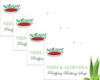 Nature's Essence Neem and Aloevera Purifying Bathing Soap - Pack of 3