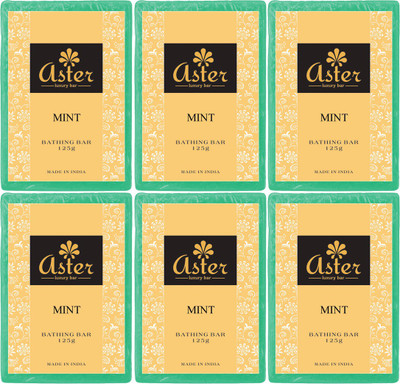 37% OFF on Aster Luxury Mint Premium Bathing Bar - Set of 6 37% OFF on Aster Luxury Mint Premium Bathing Bar - Set of 6