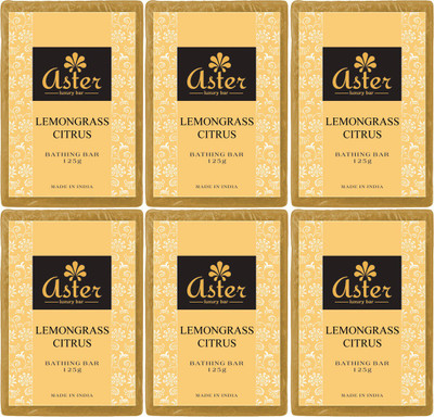 43% OFF on Aster Luxury Lemongrass Premium Bathing Bar - Set Of 6 43% OFF on Aster Luxury Lemongrass Premium Bathing Bar - Set Of 6