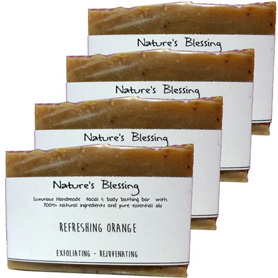 12% OFF on Nature's Refreshing Orange Handmade Soap - Pack of 4 12% OFF on Nature's Refreshing Orange Handmade Soap - Pack of 4
