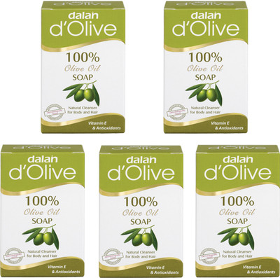 12% OFF on Dalan Pure Olive Oil Soap, 150g X 5 pcs. 12% OFF on Dalan Pure Olive Oil Soap, 150g X 5 pcs.
