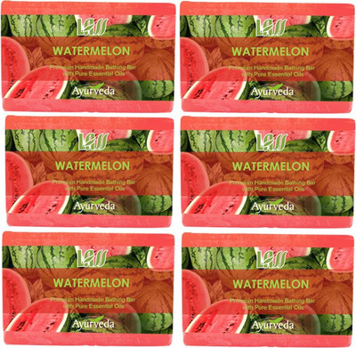 18% OFF on Lass Naturals Watermelon Handmade Set Of 6 18% OFF on Lass Naturals Watermelon Handmade Set Of 6