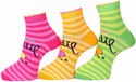 62% OFF on A&G Baby Girl's Striped Crew Length Socks