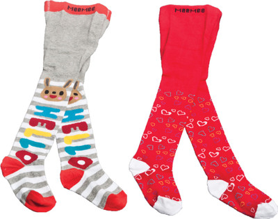 23% OFF on Mee Mee Girl's Printed Knee Length Socks 23% OFF on Mee Mee Girl's Printed Knee Length Socks
