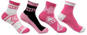 Bonjour Neon Cotton Girl's Self Design Ankle Length Socks Bonjour Neon Cotton Girl's Self Design Ankle Length Socks