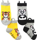 43% OFF on NeedyBee Boy's Graphic Print Quarter Length Socks