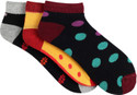 Renzer Women's Polka Print Ankle Length Socks Renzer Women's Polka Print Ankle Length Socks