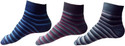 Garg Sport Women's Striped Ankle Length Socks Garg Sport Women's Striped Ankle Length Socks