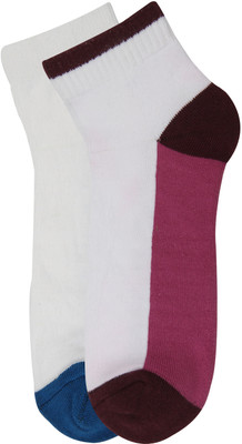 Renzer Women's Self Design Ankle Length Socks Renzer Women's Self Design Ankle Length Socks