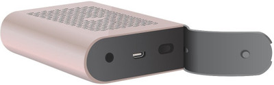 Portronics Sound Wallet Bluetooth Speaker with Aux POR 524 Portable Bluetooth Mobile/Tablet Speaker (Golden, Single unit Channel Channel) 