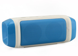 Zakk Charge FY-28 Bluetooth Wired & Wireless Mobile/Tablet Speaker (Blue, 1 Channel)