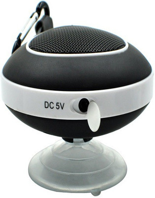 JustX 2680- Waterprooft Bluetooth Speaker Portable Bluetooth Mobile/Tablet Speaker (Black, 1 Channel) 