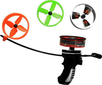 AdraxX High Flying LED Disc with Bayblade Launcher AdraxX High Flying LED Disc with Bayblade Launcher