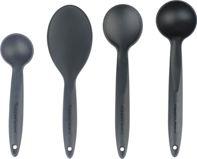 14% OFF on Tupperware Plastic Serving Spoon Set Pack of 4 14% OFF on Tupperware Plastic Serving Spoon Set Pack of 4