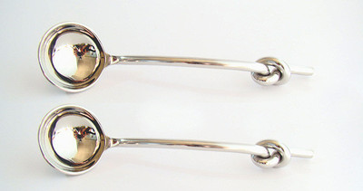 Carvers Knott Stainless Steel Sugar Spoon Set Pack of 2 Carvers Knott Stainless Steel Sugar Spoon Set Pack of 2