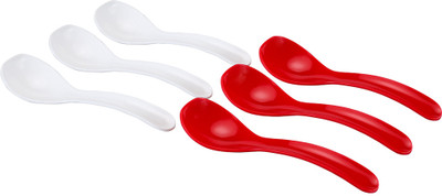 43% OFF on Saflona Polypropylene Serving Spoon Set Pack of 6