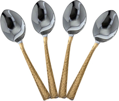 45% OFF on Copper Factory Stainless Steel Dessert Spoon Set Pack of 4 45% OFF on Copper Factory Stainless Steel Dessert Spoon Set Pack of 4