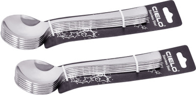 20% OFF on Cielo Stainless Steel Soup Spoon Set Pack of 12 20% OFF on Cielo Stainless Steel Soup Spoon Set Pack of 12