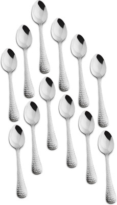 36% OFF on Vinove Kitchenwares Hammered Stainless Steel Dessert Spoon Set Pack of 12 36% OFF on Vinove Kitchenwares Hammered Stainless Steel Dessert Spoon Set Pack of 12