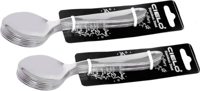 Cielo Stainless Steel Tea Spoon Set Pack of 12