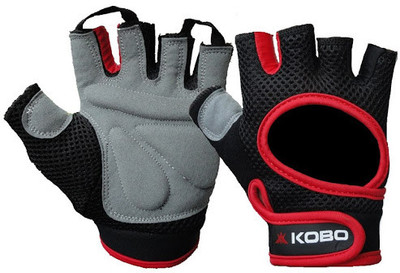 8% OFF on Kobo Training Gym & Fitness Gloves (XL, Black, Red) 8% OFF on Kobo Training Gym & Fitness Gloves (XL, Black, Red)