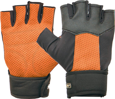 Nivia Splender Gym & Fitness Gloves (M, Orange) Nivia Splender Gym & Fitness Gloves (M, Orange)