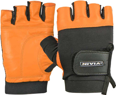 2% OFF on Nivia Leather Gym & Fitness Gloves (Size-L, Orange) 2% OFF on Nivia Leather Gym & Fitness Gloves (Size-L, Orange)