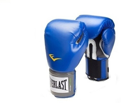 Everlast Pro Style Training Boxing Gloves (L, Blue) Everlast Pro Style Training Boxing Gloves (L, Blue)