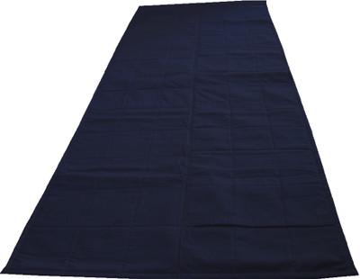 5% OFF on LNT 400tc Portable Solid Yoga Navy Blue 1 mm Mat