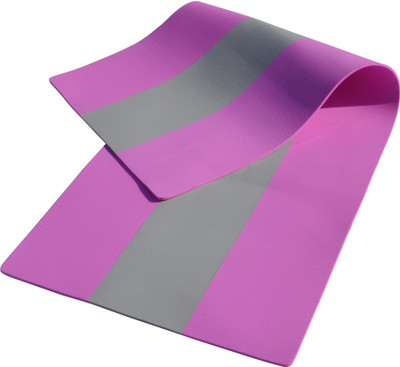 22% OFF on Aerolite Striped Yoga Pink, Grey 10 mm Mat 22% OFF on Aerolite Striped Yoga Pink, Grey 10 mm Mat