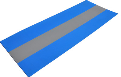 15% OFF on Aerolite Striped Yoga Blue, Grey 10 mm Mat 15% OFF on Aerolite Striped Yoga Blue, Grey 10 mm Mat