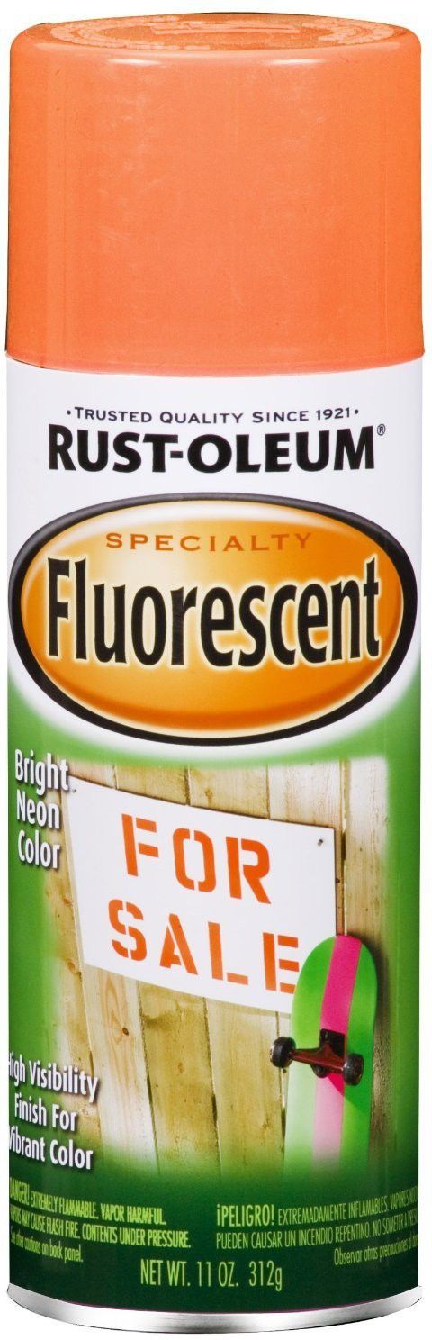 Rust-Oleum Specialty Fluorescent Orange Spray Paint 312 ml Rust-Oleum Specialty Fluorescent Orange Spray Paint 312 ml