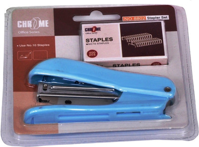 Chrome Office Durable Manual No. 23-10-H Metal Push Staplers Chrome Office Durable Manual No. 23-10-H Metal Push Staplers