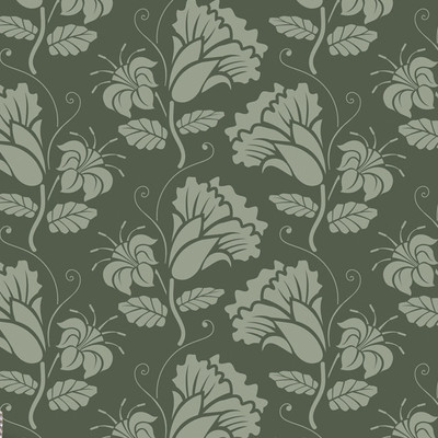 10% OFF on Decorze Brown Wall D?cor FS-23 Floral Stencil