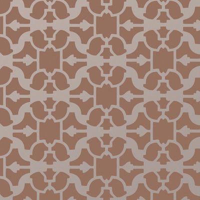 16% OFF on Decorze Brown Wall Decor DS-14 Floral Stencil