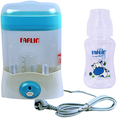 Farlin FARLIN AUTO STEAM STERILIZER - 3 Slots (Blue)
