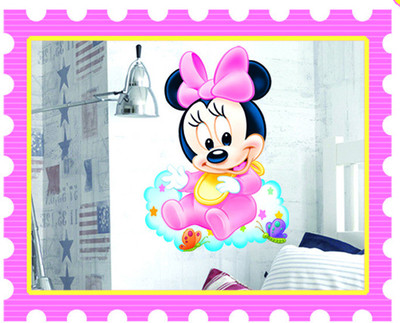 33% OFF on Pindia Mini Mouse Pink Ribbon Wall Sticker 33% OFF on Pindia Mini Mouse Pink Ribbon Wall Sticker