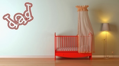 50% OFF on DeStudio DeStudio Dad One Wall Stickers Size MEGA WALL STICKER Sticker