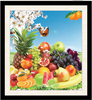 33% OFF on Pindia Fruits & Sky Wall Sticker