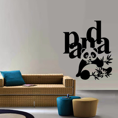 50% OFF on DeStudio DeStudio Cute Panda Wall Stickers Size MEGA WALL STICKER Sticker