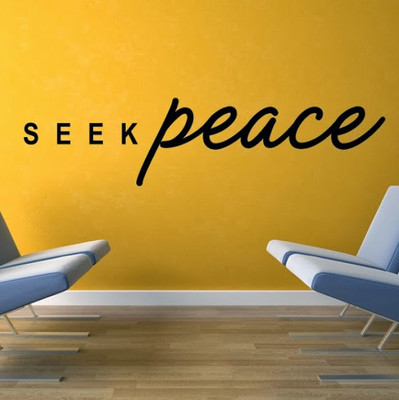 50% OFF on DeStudio DeStudio Seek Peace Wall Stickers Size GIANT WALL STICKER Sticker